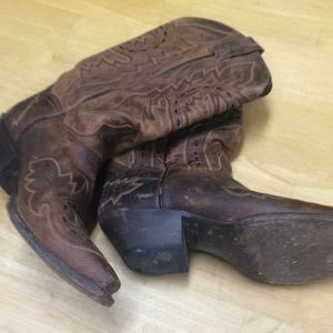 Leather Cowboy boots